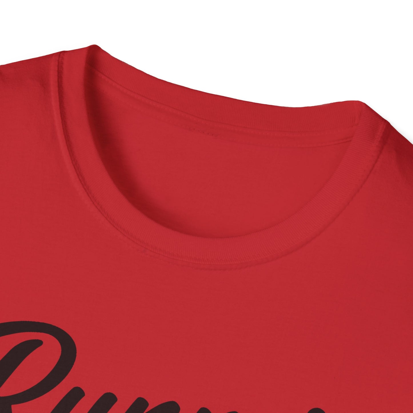 Runner Period T-Shirt | Softstyle Unisex Tee for Runners, Gift for Athletes, Workout Apparel, Casual Wear, Fitness Style