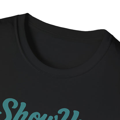 Motivational Unisex T-Shirt | Show Up Shuffle Shine | Inspirational Gift for Fitness, Casual Wear, Gym Enthusiasts, Everyday Motivation