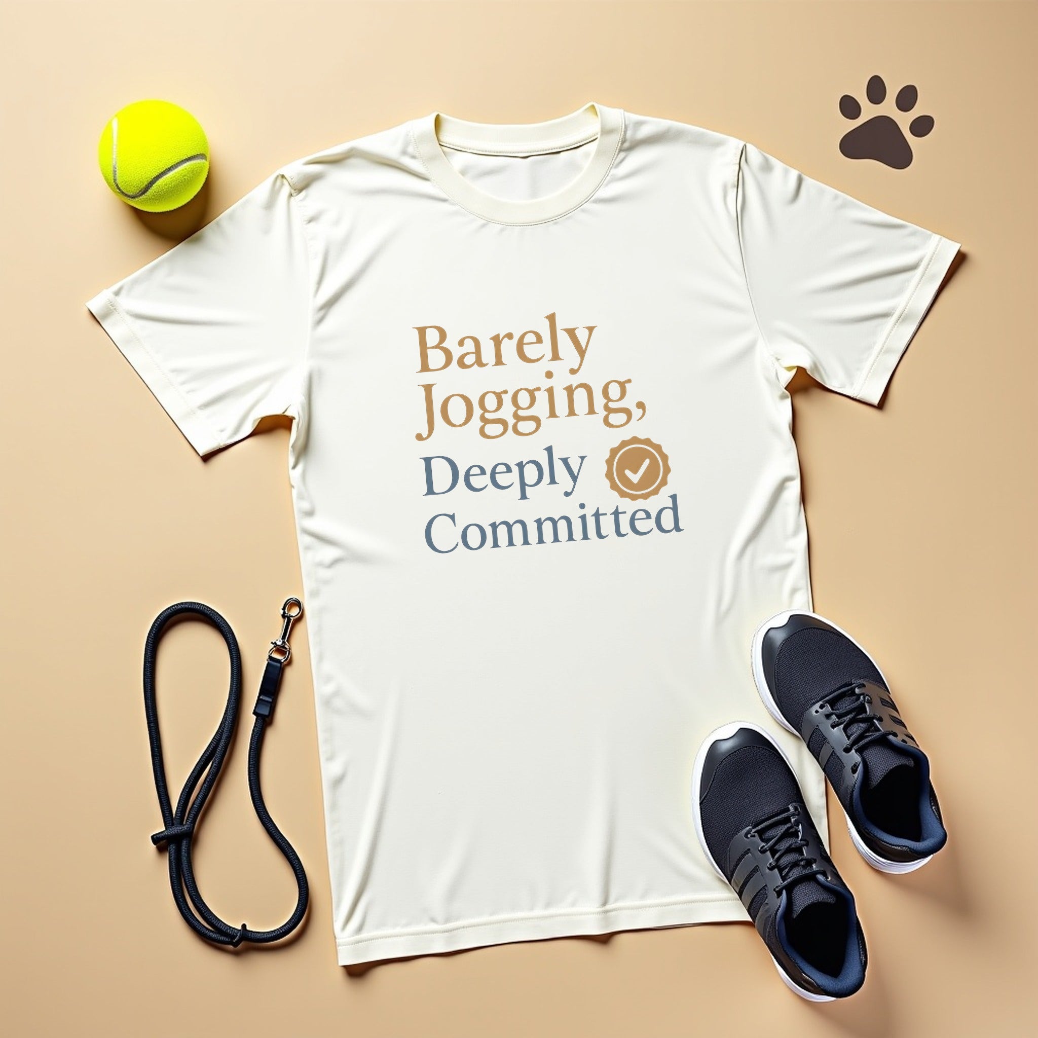 Barely Jogging Deeply Committed
