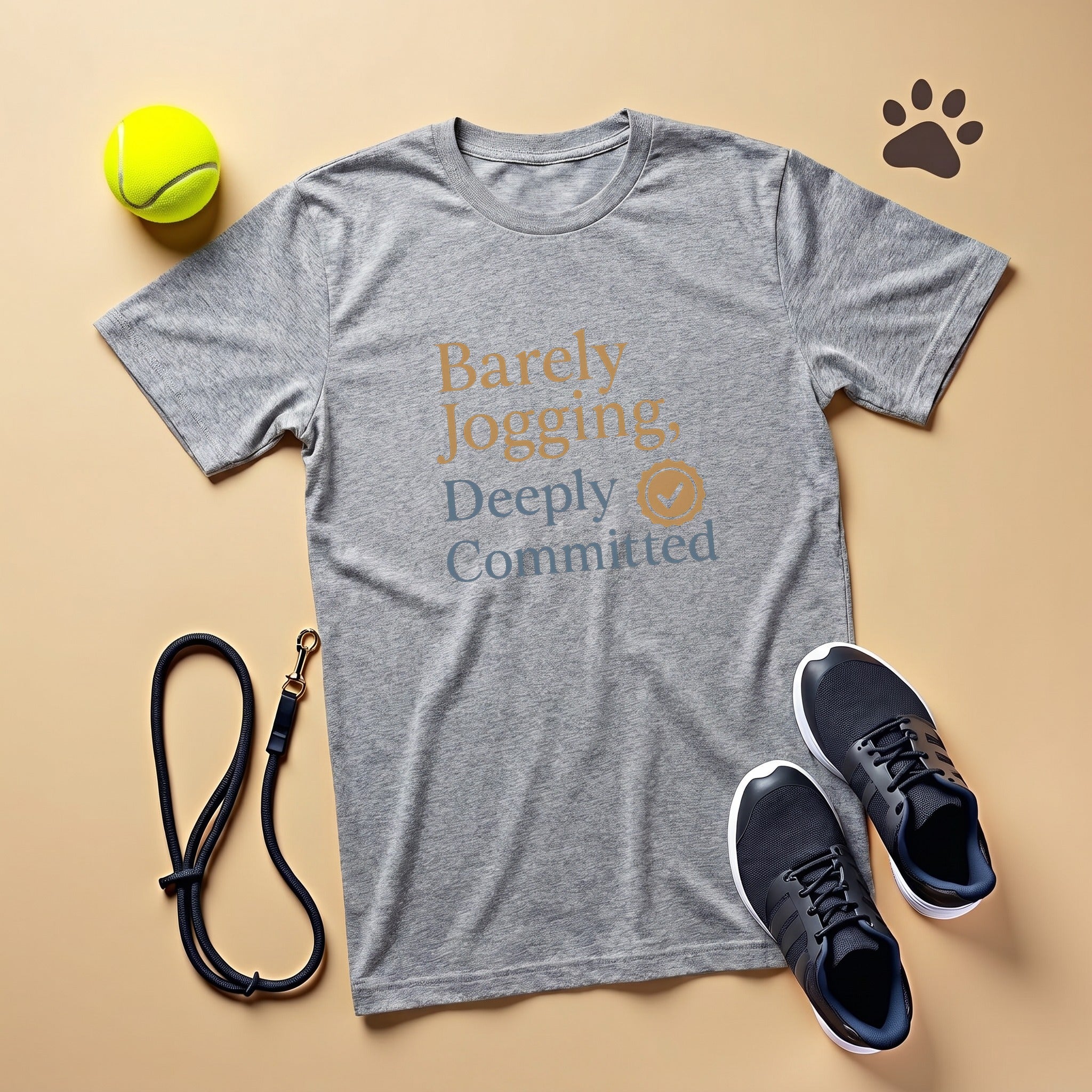 Barely Jogging Deeply Committed