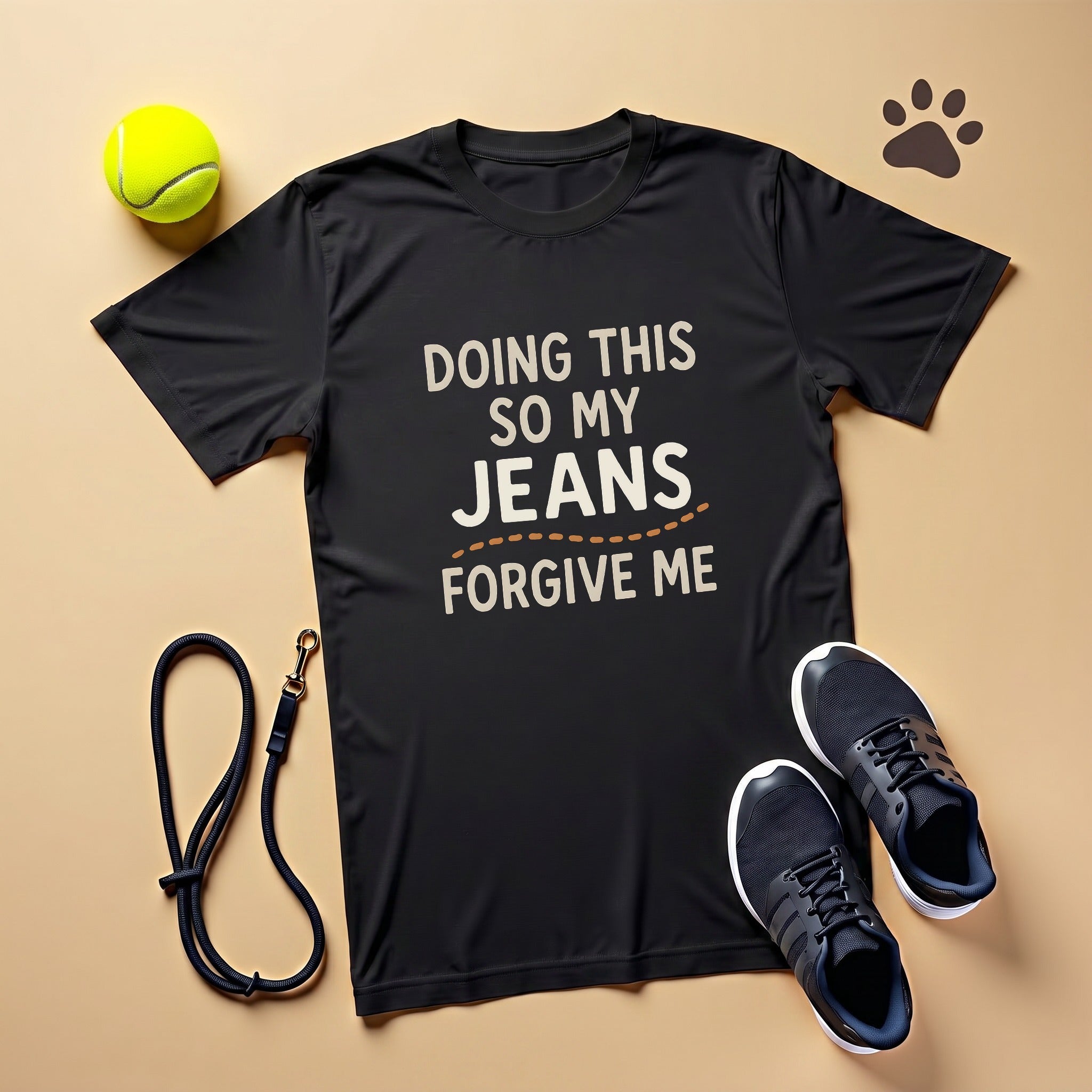 Doing This So My Jeans Forgive Me