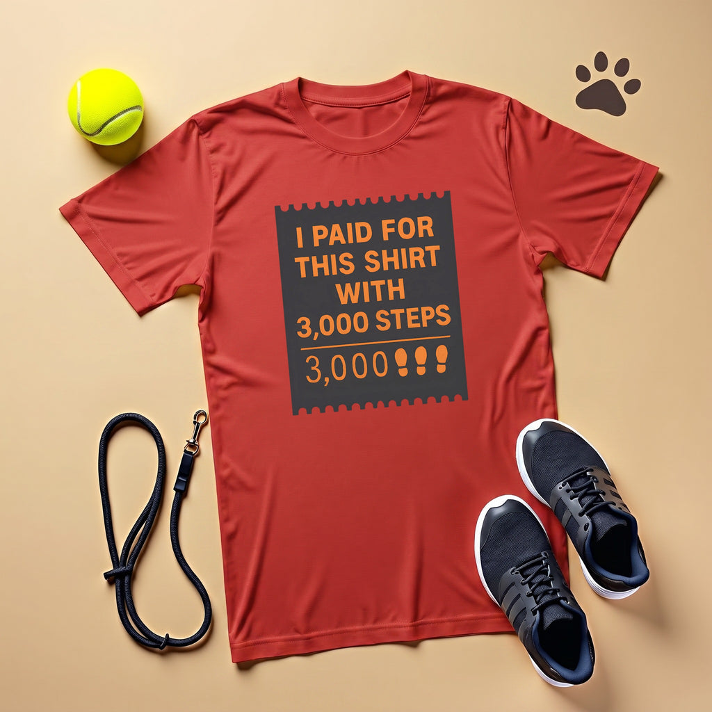 I Paid For This Shirt With 3000 Steps