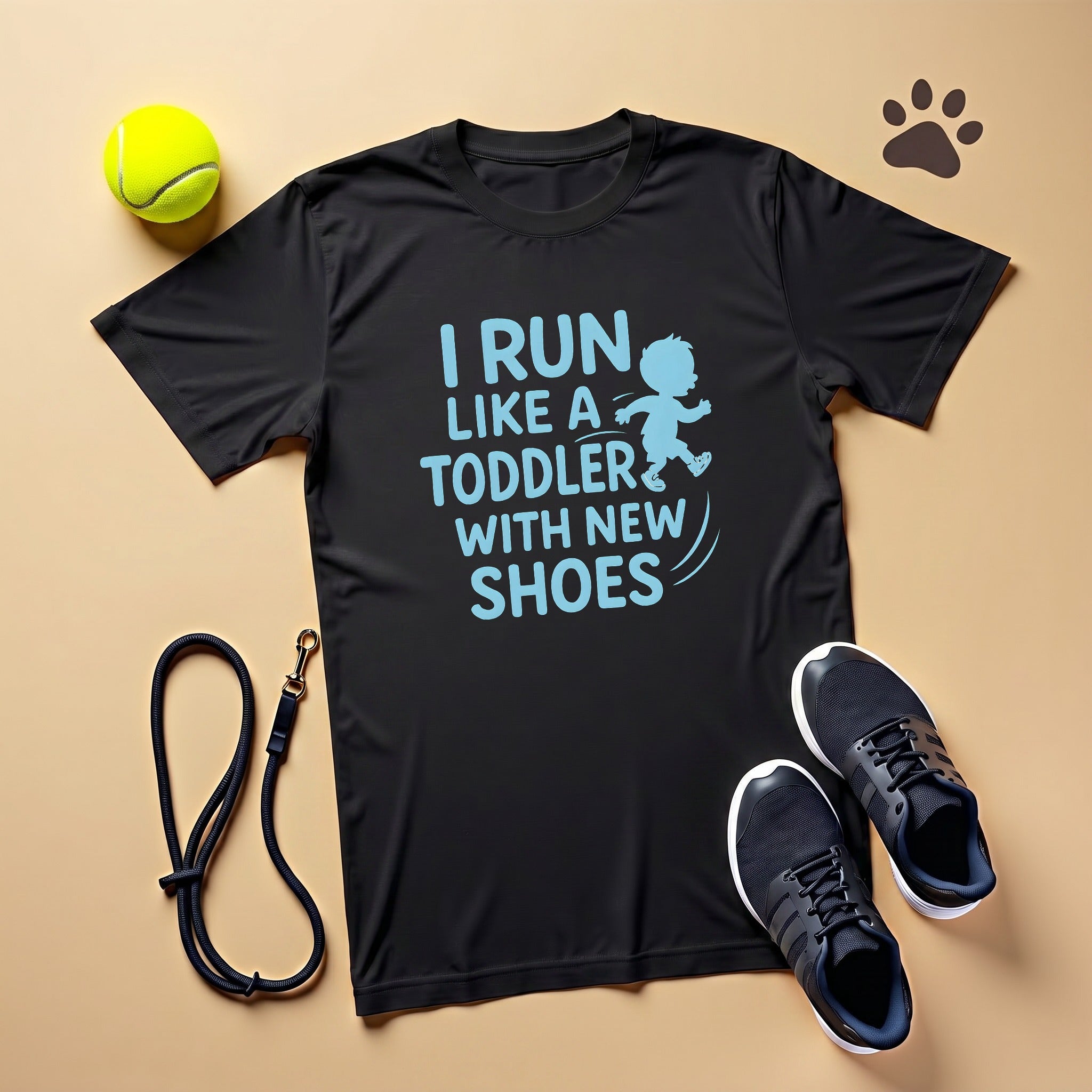 I Run Like A Toddler With New Shoes