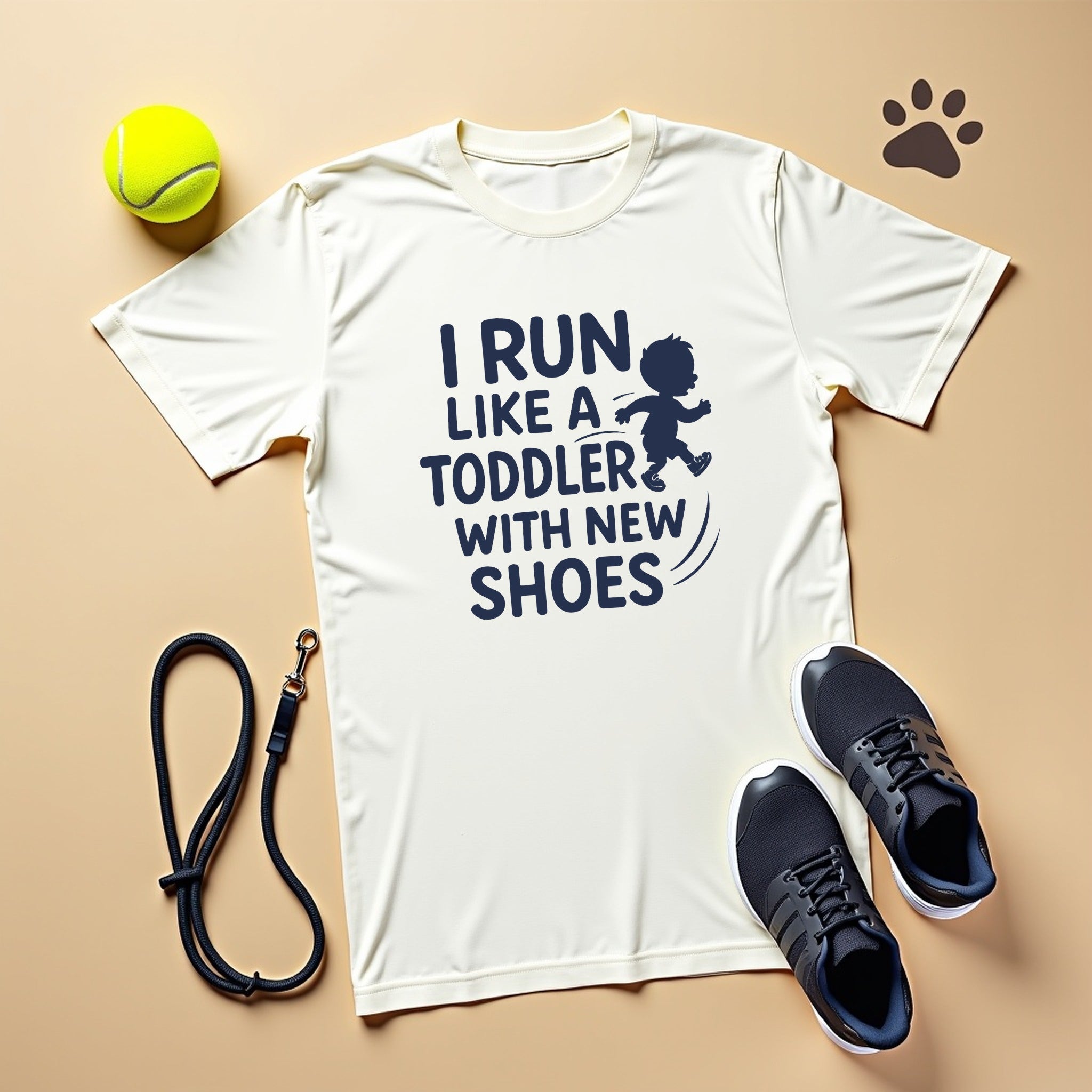 I Run Like A Toddler With New Shoes