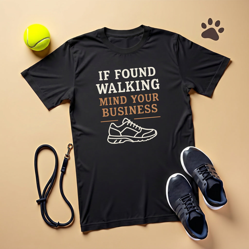 If Found Walking Mind Your Business