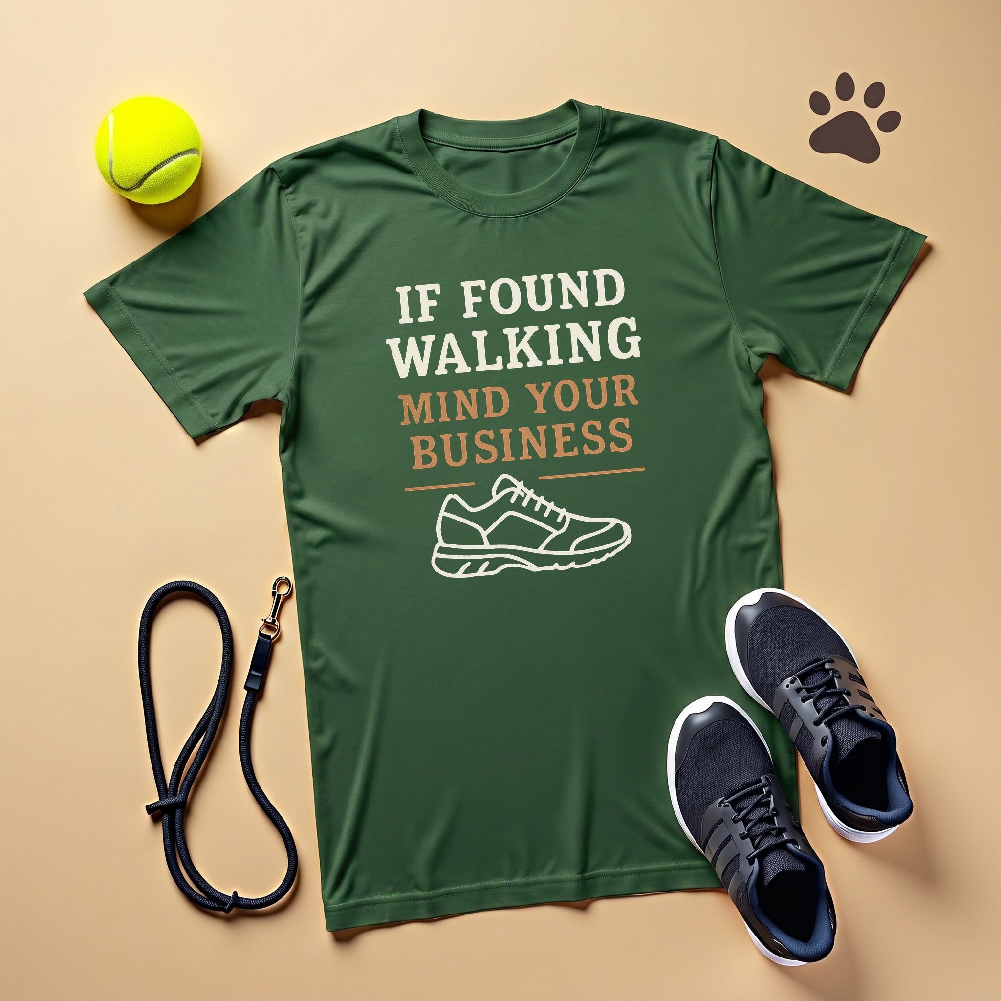 If Found Walking Mind Your Business