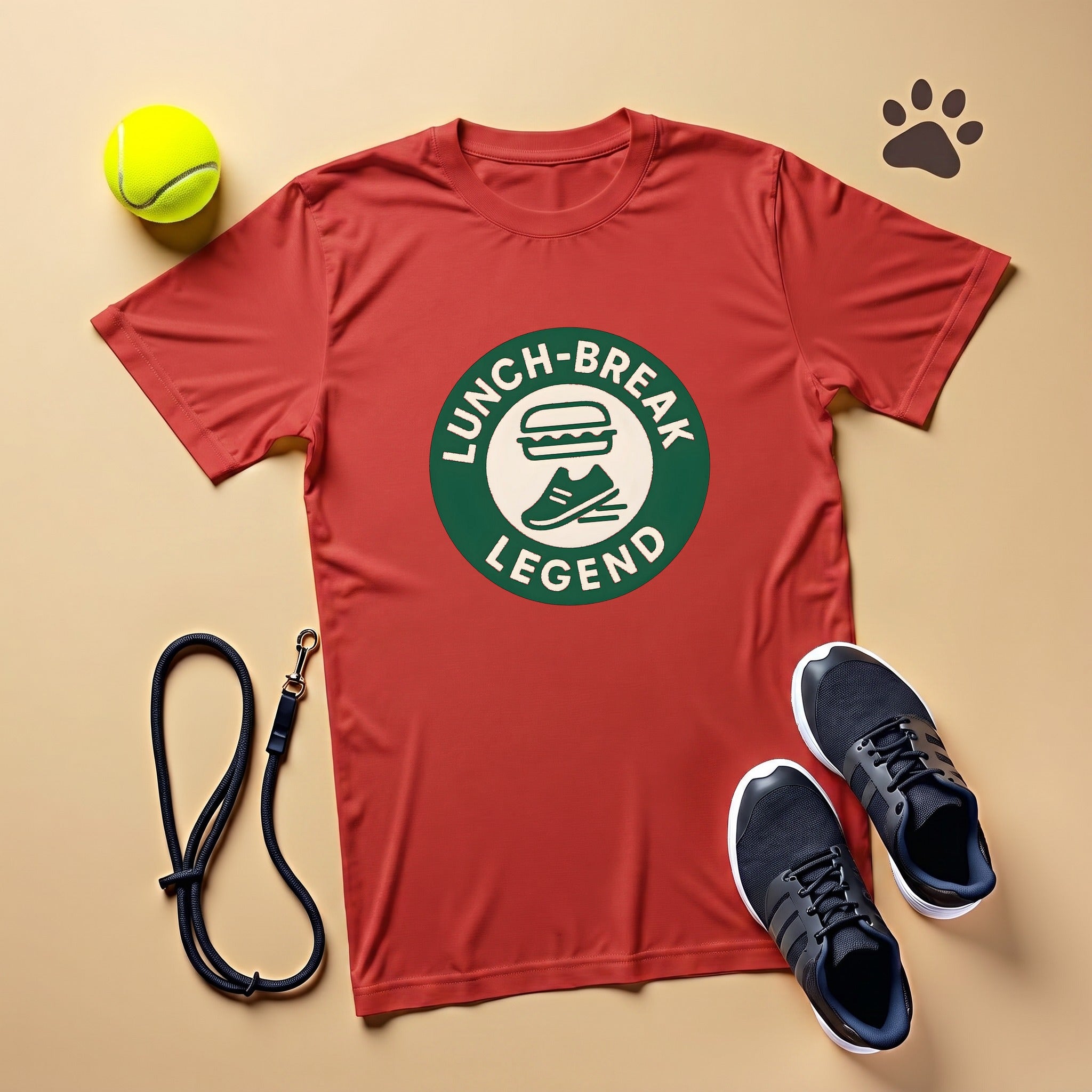 Lunch Break Legend Circular Badge