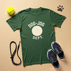 Retro Dog Jog Dept Vintage Track Crest