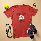 Retro Dog Jog Dept Vintage Track Crest