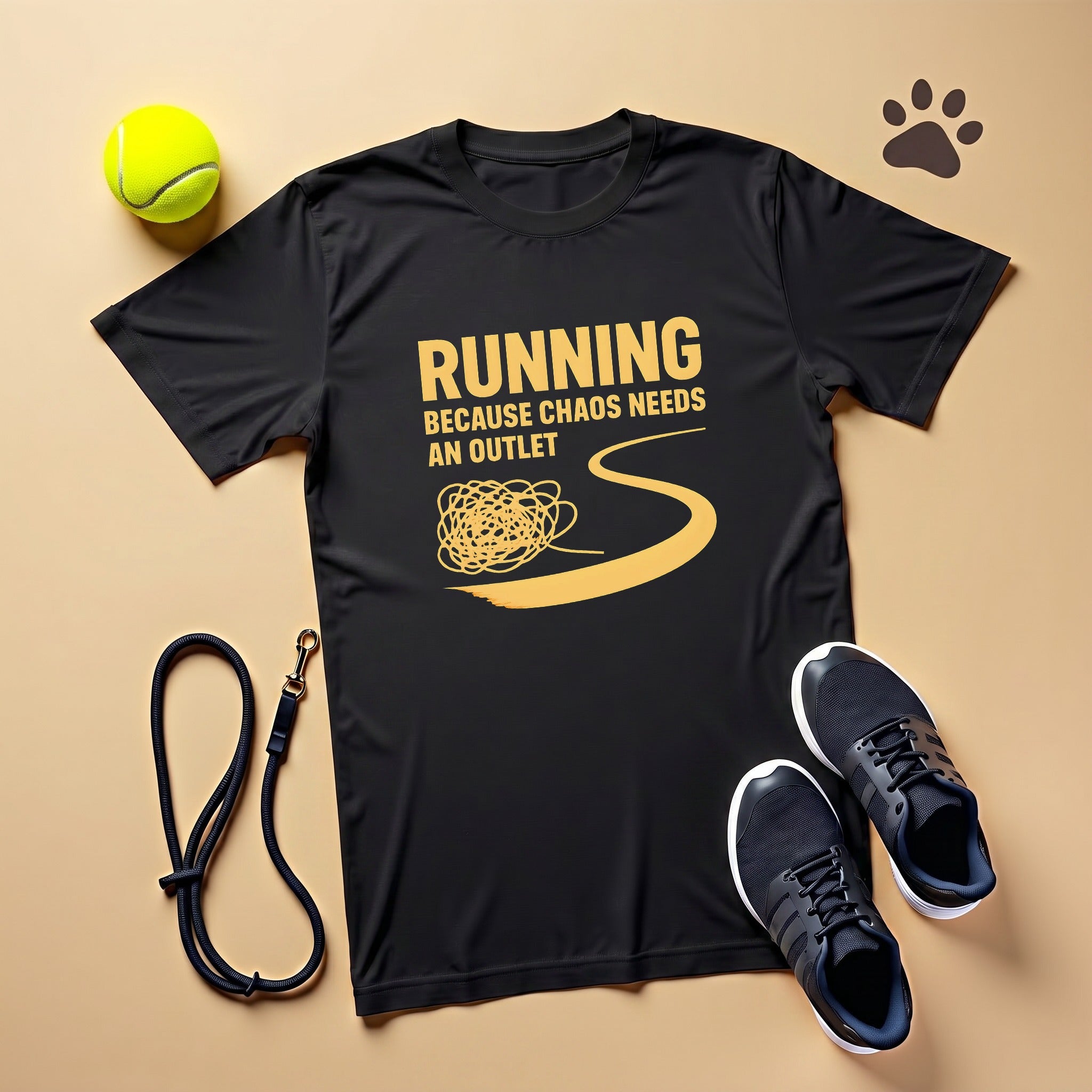 Running Because Chaos Needs An Outlet