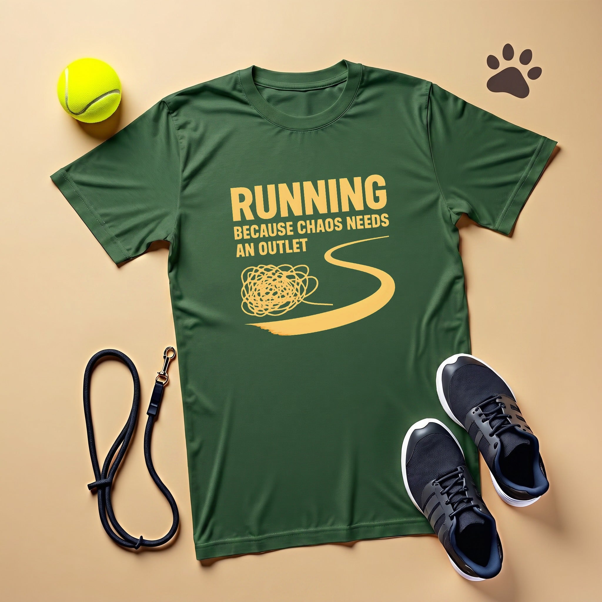 Running Because Chaos Needs An Outlet
