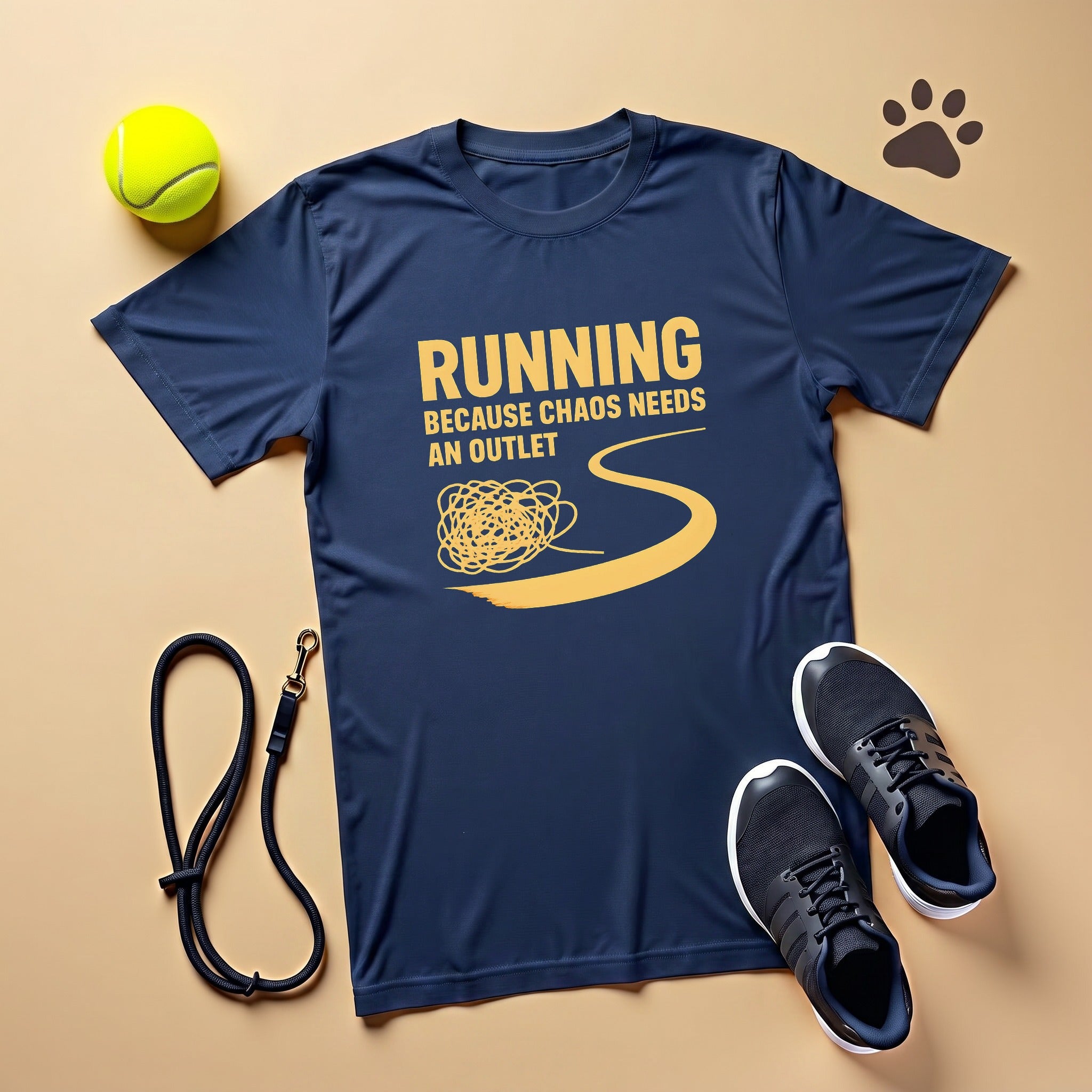 Running Because Chaos Needs An Outlet
