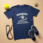 Running Because Dog Expects Zoomies