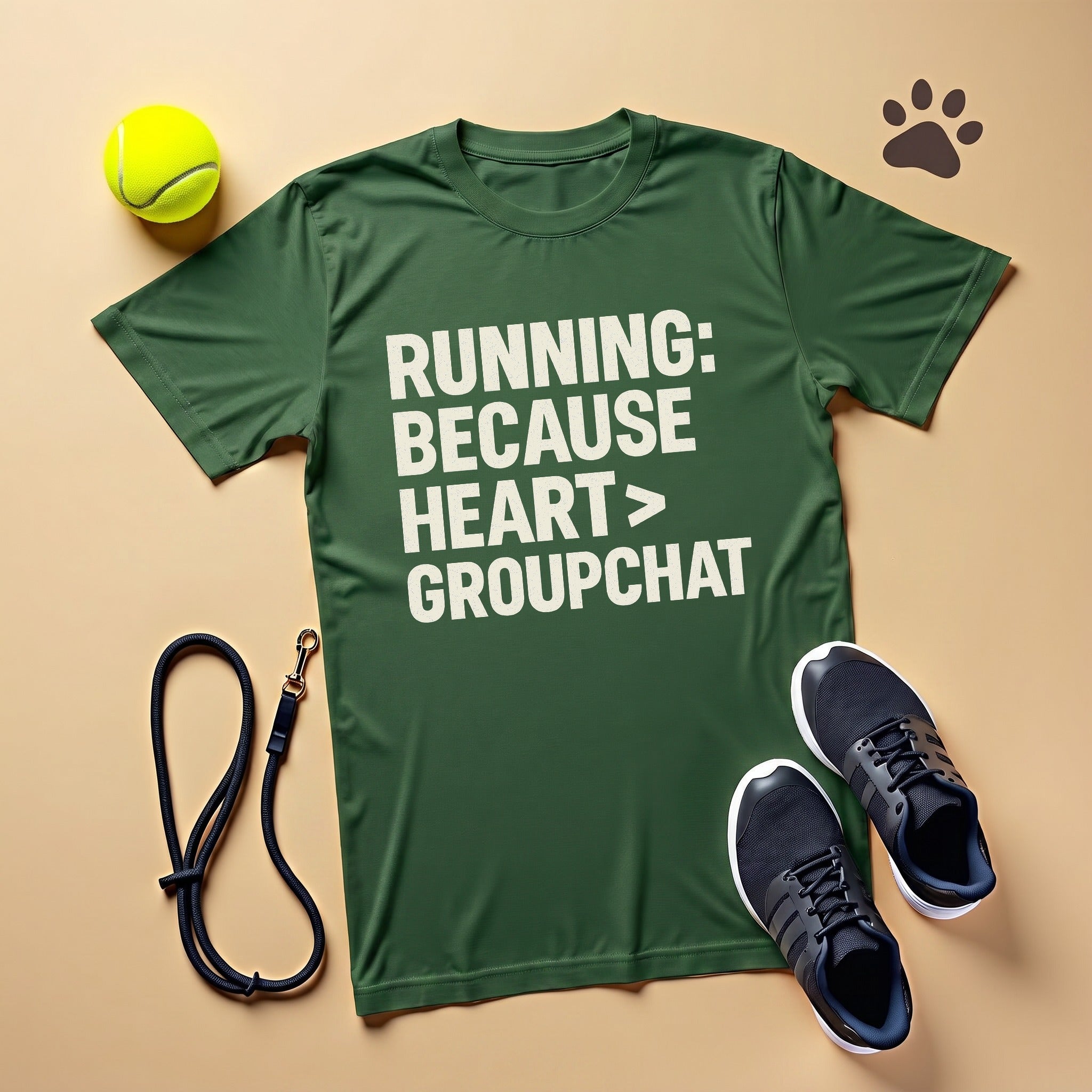 Running Because Heart Over Groupchat