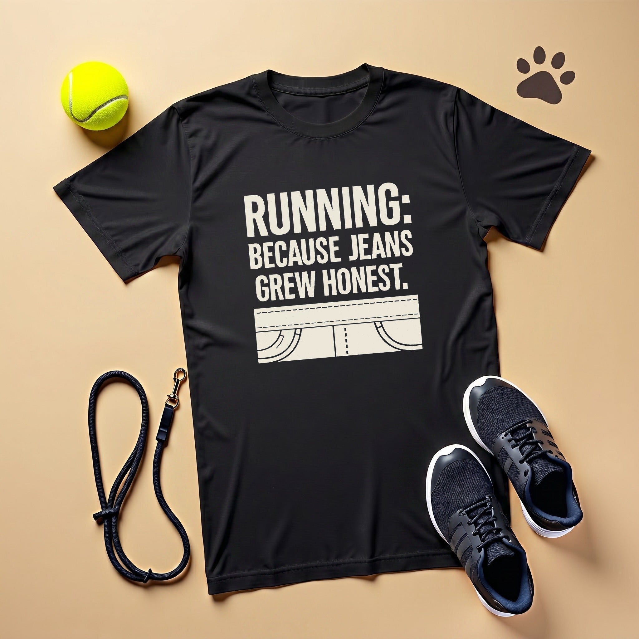 Running Because Jeans Grew Up