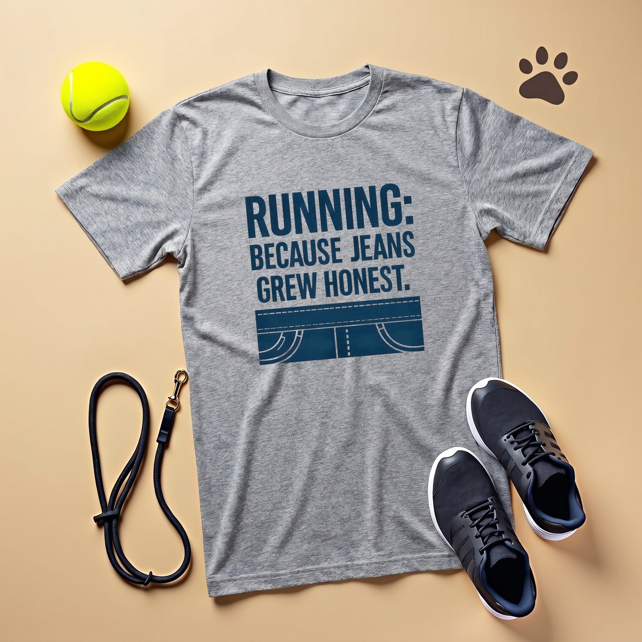 Running Because Jeans Grew Up