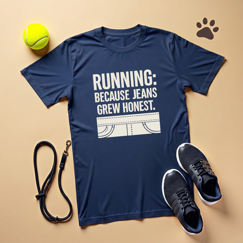 Running Because Jeans Grew Up