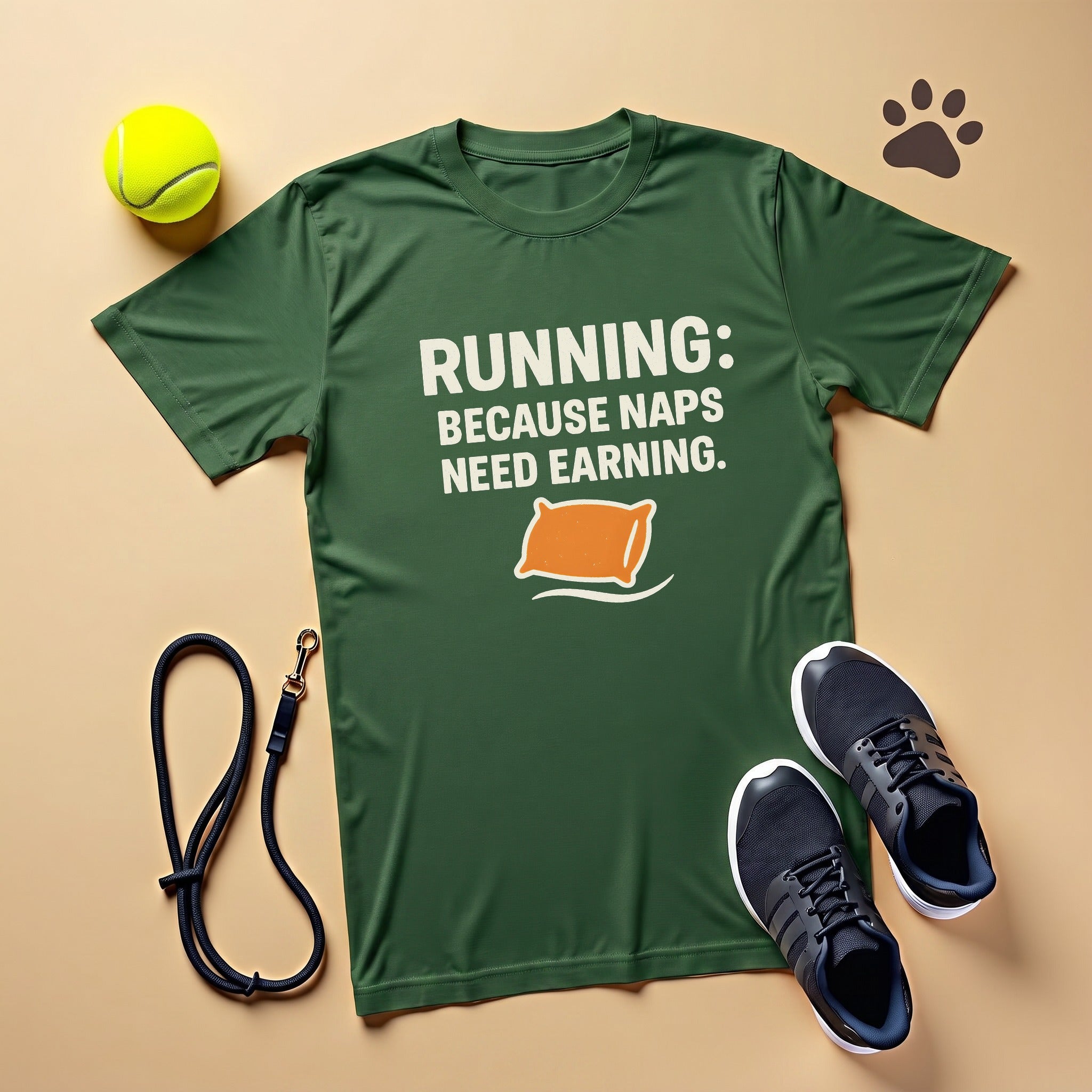 Running Because Naps Need Earning