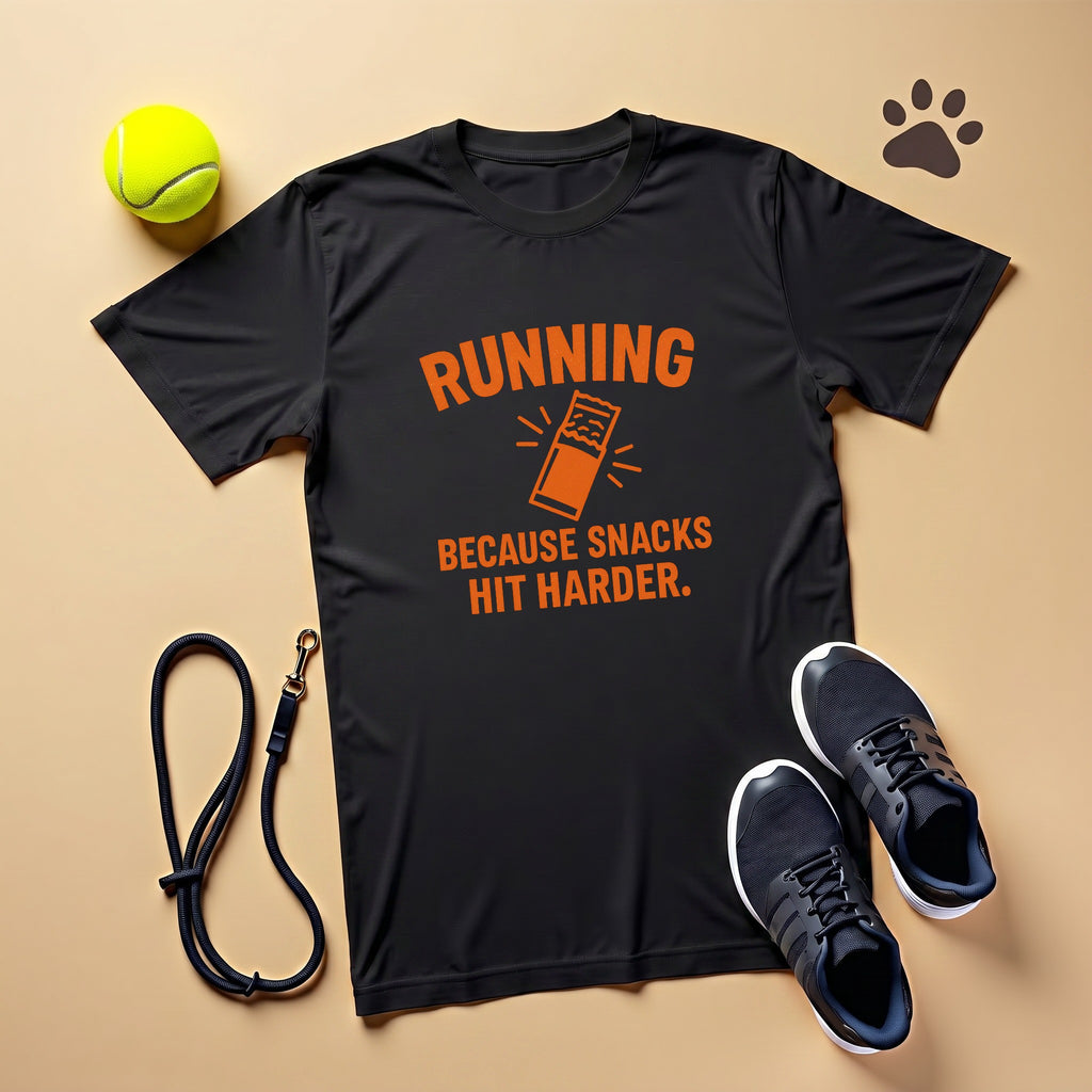 Running Because Snacks Hit Harder