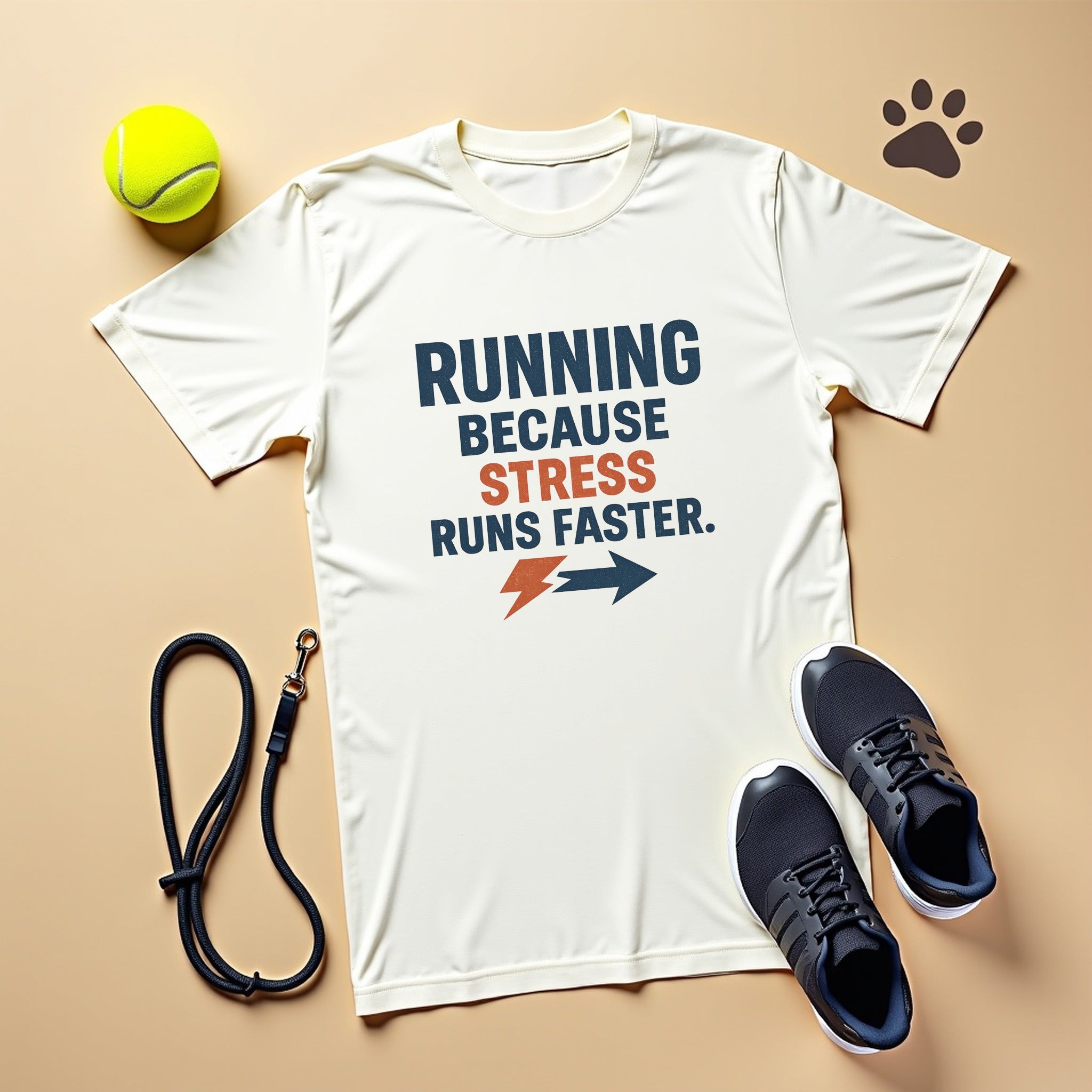 Running Because Stress Runs Faster