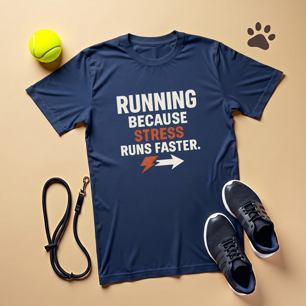 Running Because Stress Runs Faster