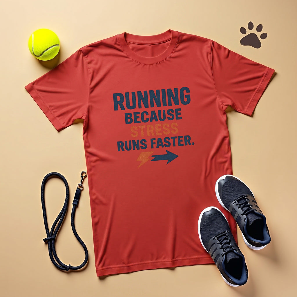 Running Because Stress Runs Faster
