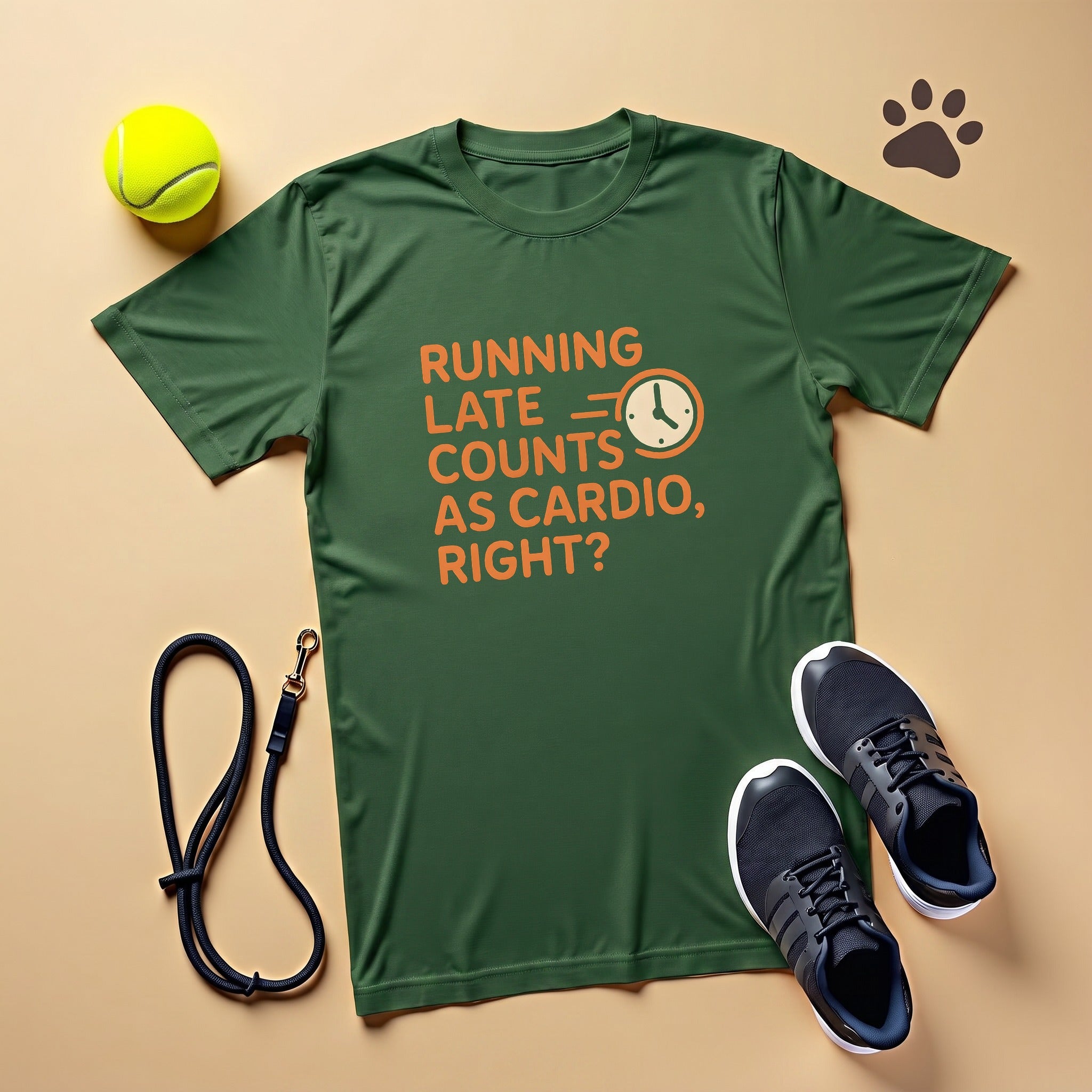 Running Late Counts As Cardio