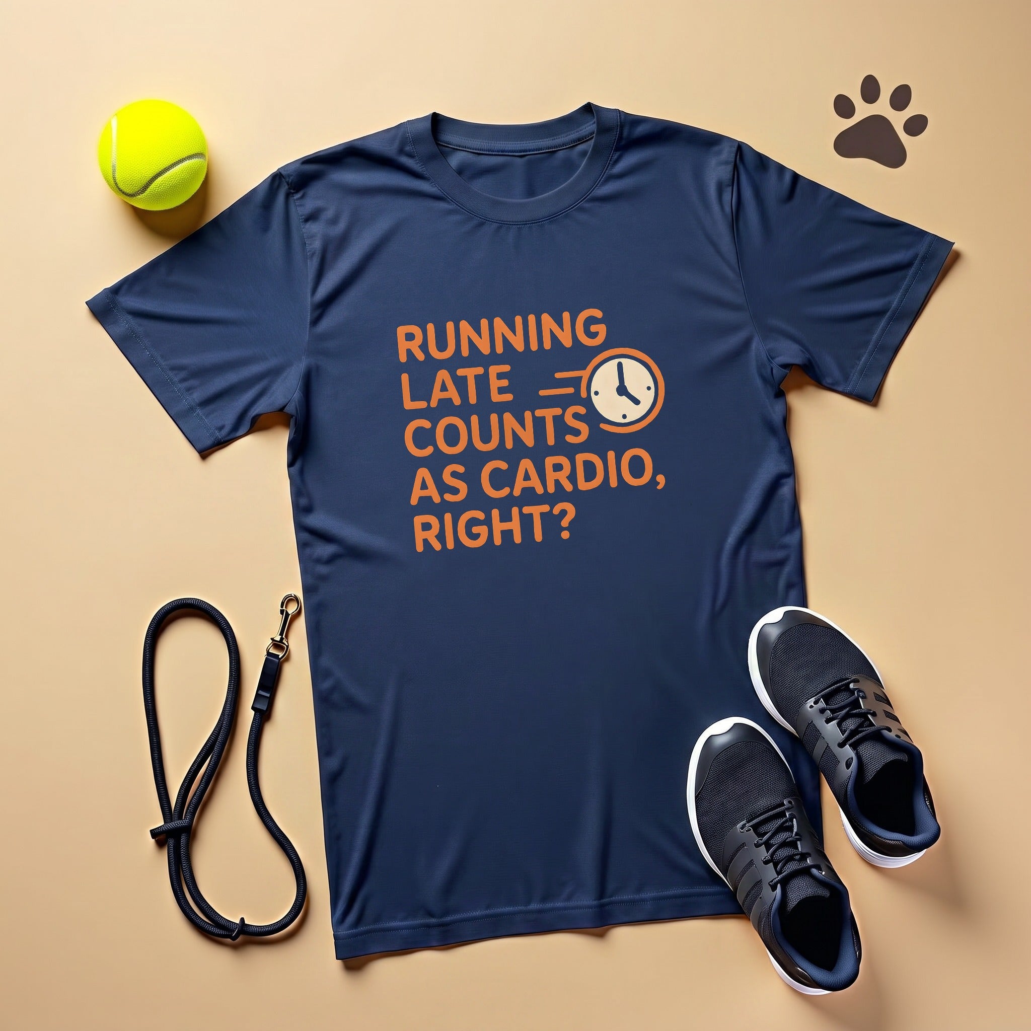 Running Late Counts As Cardio