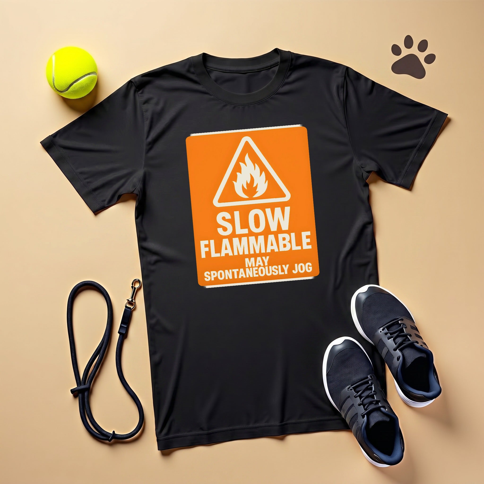 Slow Flammable May Spontaneously Jog