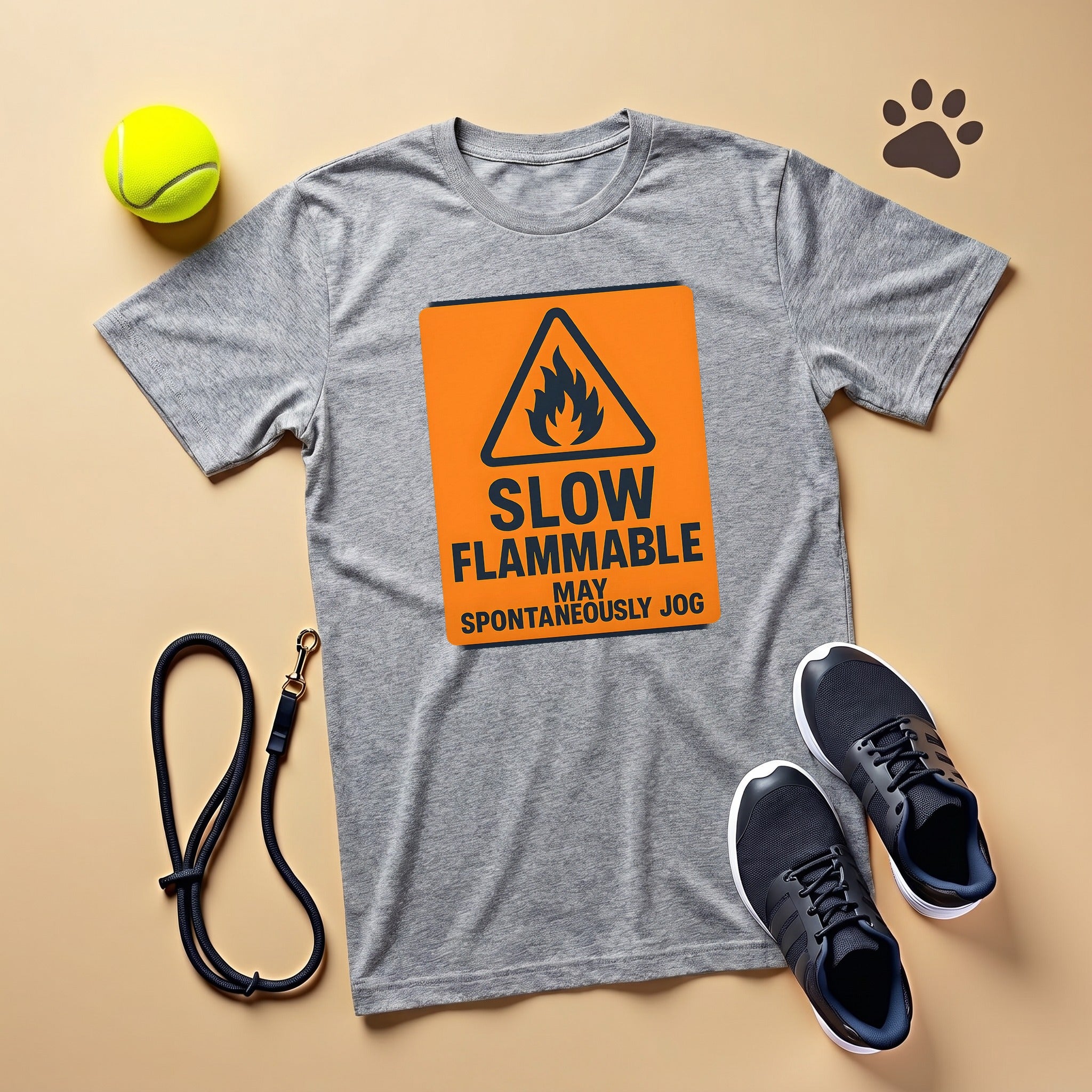 Slow Flammable May Spontaneously Jog