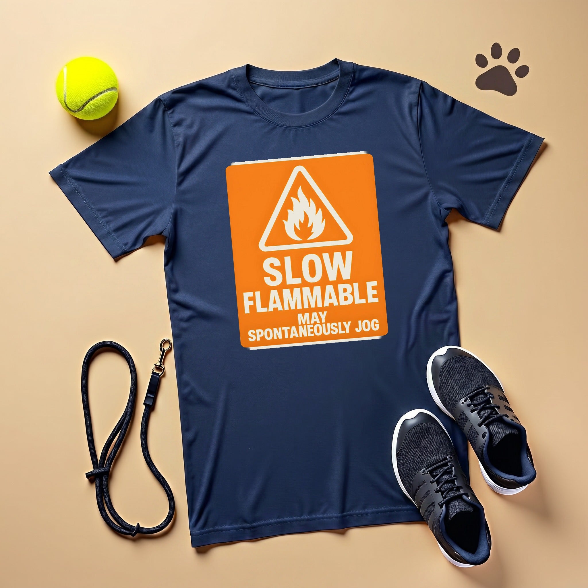 Slow Flammable May Spontaneously Jog