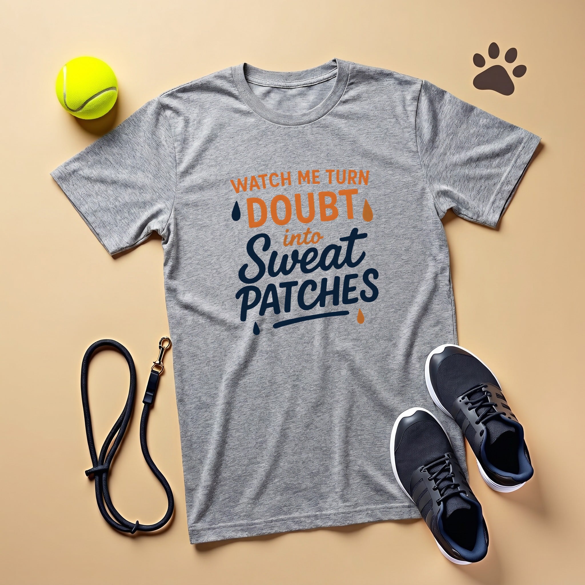 Watch Me Turn Doubt Into Sweat Patches